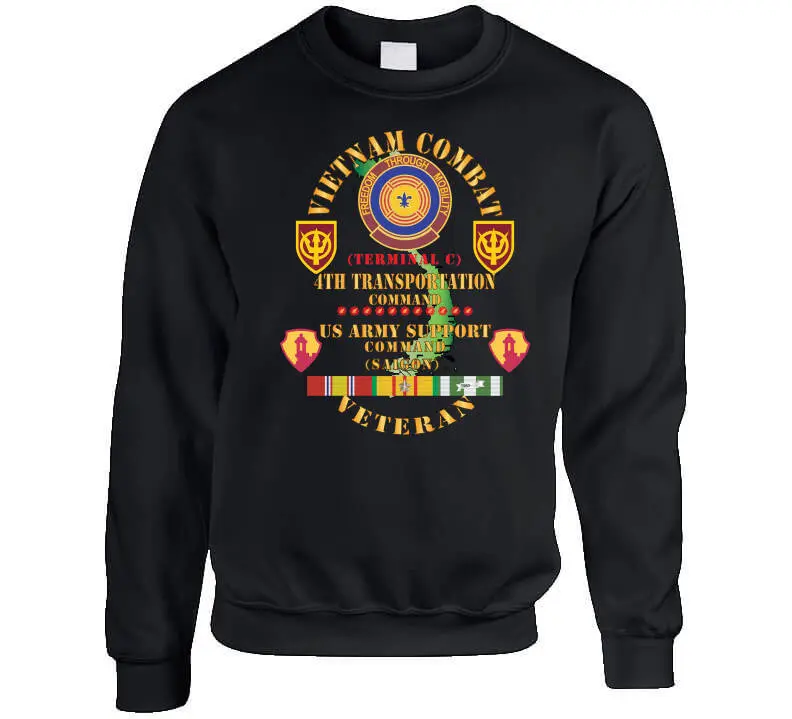 Commemorative T-Shirt for U.S. Army Vietnam Veterans Who Served with the 4th Transportation Command and U.S. Army Support Command in Saigon - Image 6