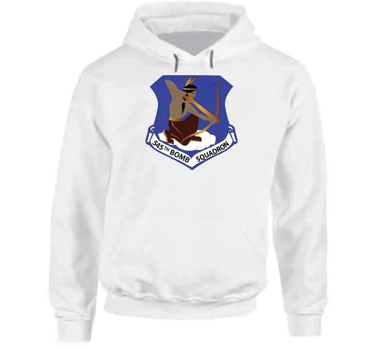 AAC 545th Bomb Squadron Vintage-Style 300gsm Hoodie – Minimalist Design, No Text - Image 3