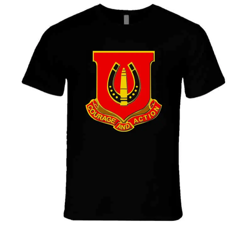 Hq Battery, 8Th Battalion 26Th Artillery Without Text - T-Shirts - Premium 1