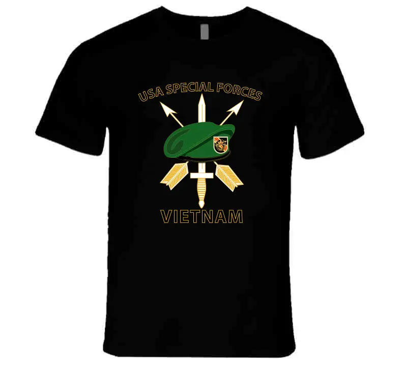 Sof - Flash - 5Th Special Forces Group - Vietnam - T-Shirts - Premium 2