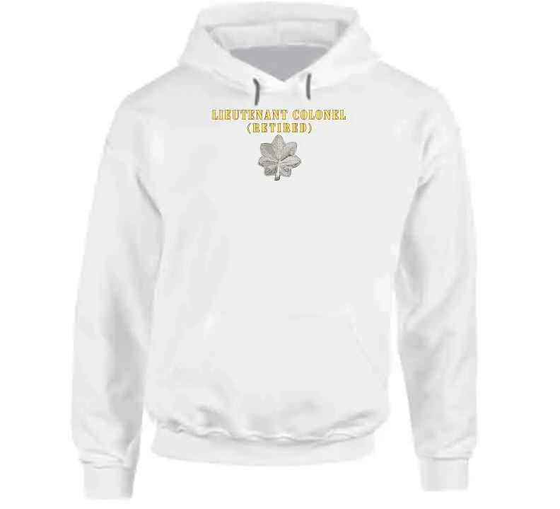 Army - Lieutenant Colonel - Retired X 300 Classic T Shirt, Crewneck Sweatshirt, Hoodie, Long Sleeve 13