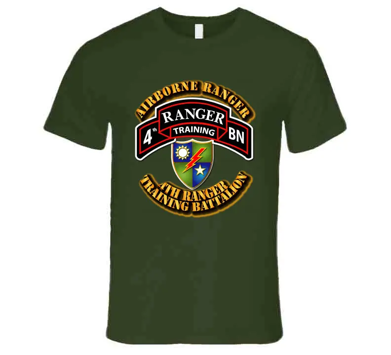 Sof - 4Th Ranger Training Battalion - Airborne Ranger - T-Shirts - Premium 3
