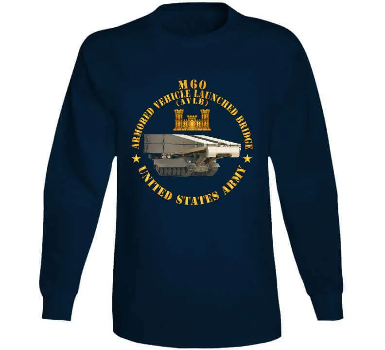 M60 Armored Vehicle-Launched Bridge (AVLB) X-300 Tactical T-Shirt - Image 13