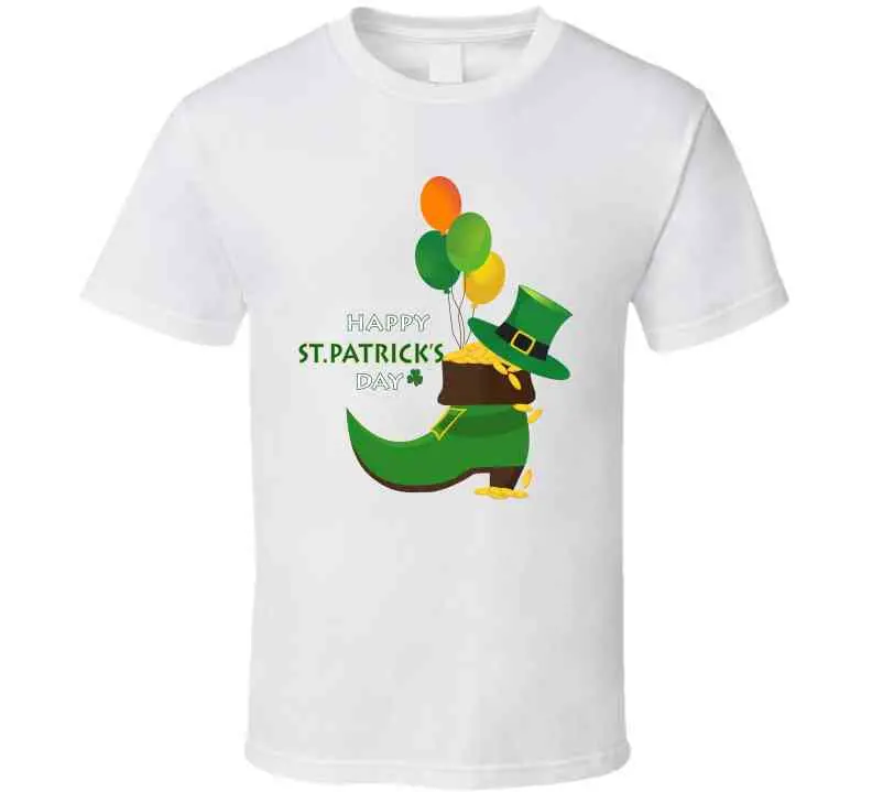 St. Patrick's Day - Leprechaun's Shoe With Gold Coins Crewneck Sweatshirt 20