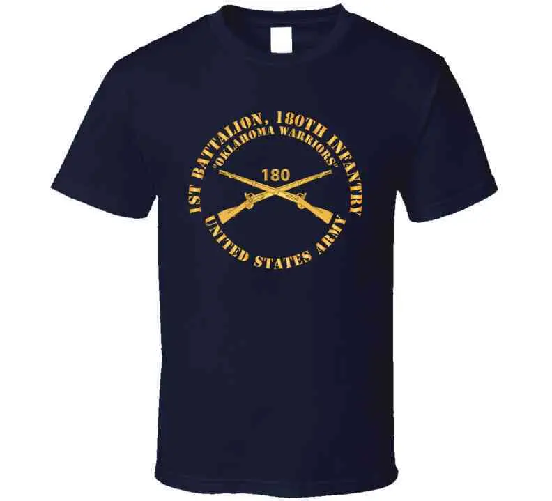 180Th Infantry Regiment Branch - Oklahoma Warriors - Us Army X 300 Classic T Shirt, Crewneck Sweatshirt, Hoodie, Long Sleeve 3