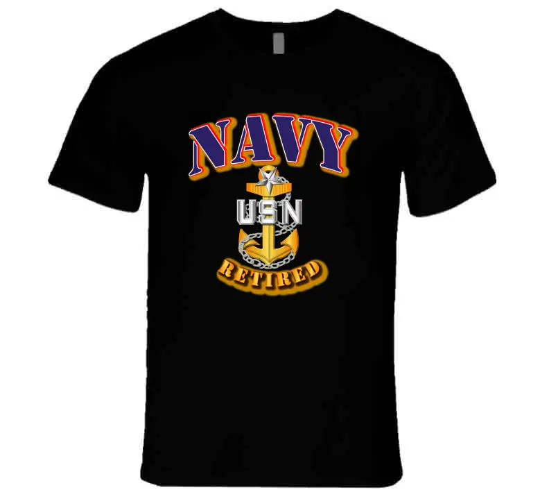 Navy - Scpo - Retired - T-Shirts - Premium 1