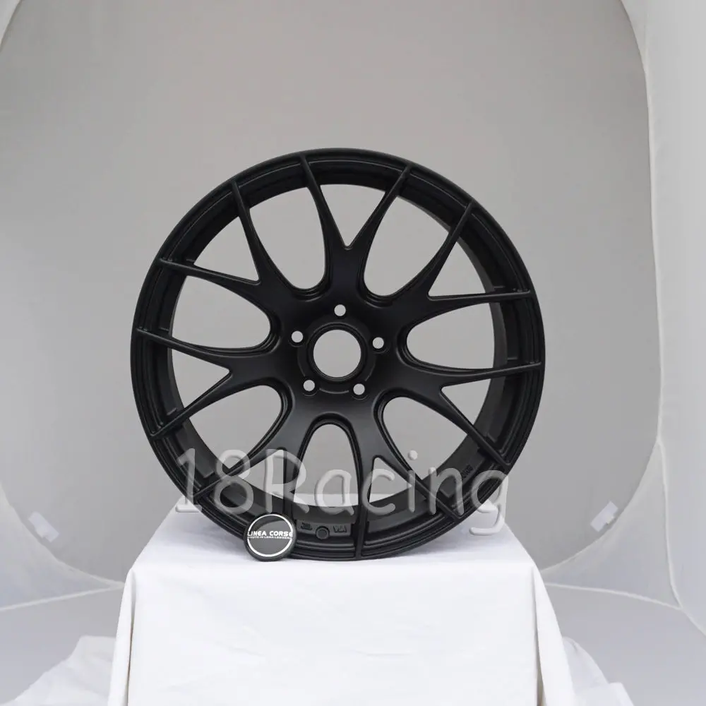 Linea Corse Wheels Lc818 R 1910 5X120 37 72.6 Flat Black 1