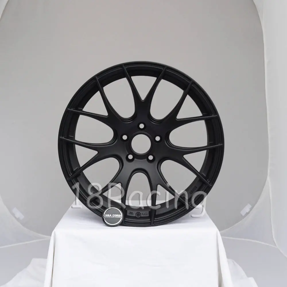 Linea Corse Wheels Lc818 F 1985 5X114.3 30  Flat Black 1