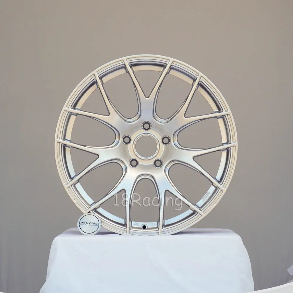 Linea Corse Wheels Lc818 R 1911 5X120 25 72.6 Hypersilver 1