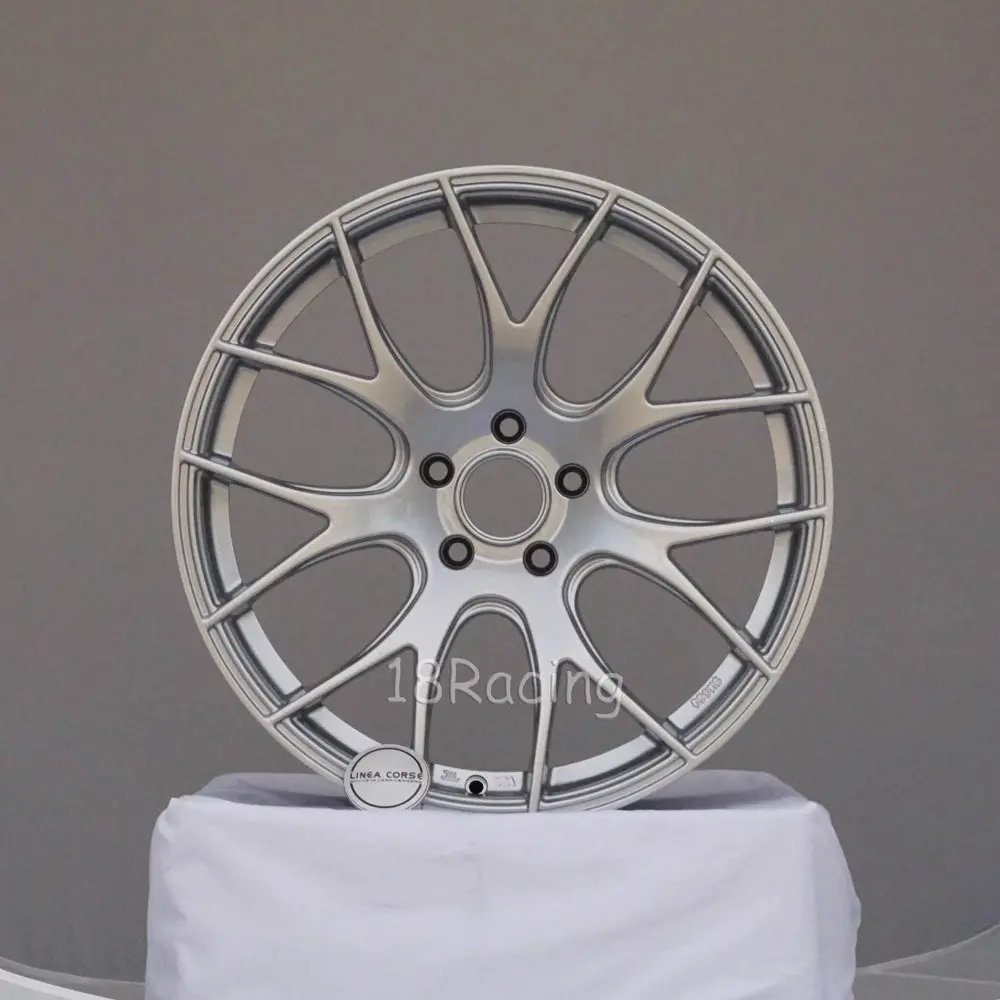 Linea Corse Wheels Lc818 F 1985 5X120 30 72.6 Hypersilver 1