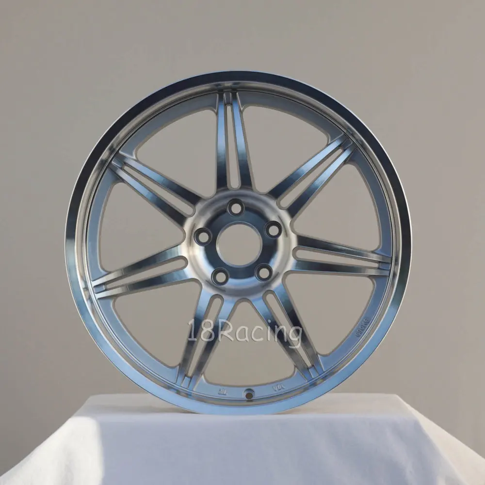 Linea Corse Wheels Dyna 1985 5X112 35 57.1 Full Polish Silver 1