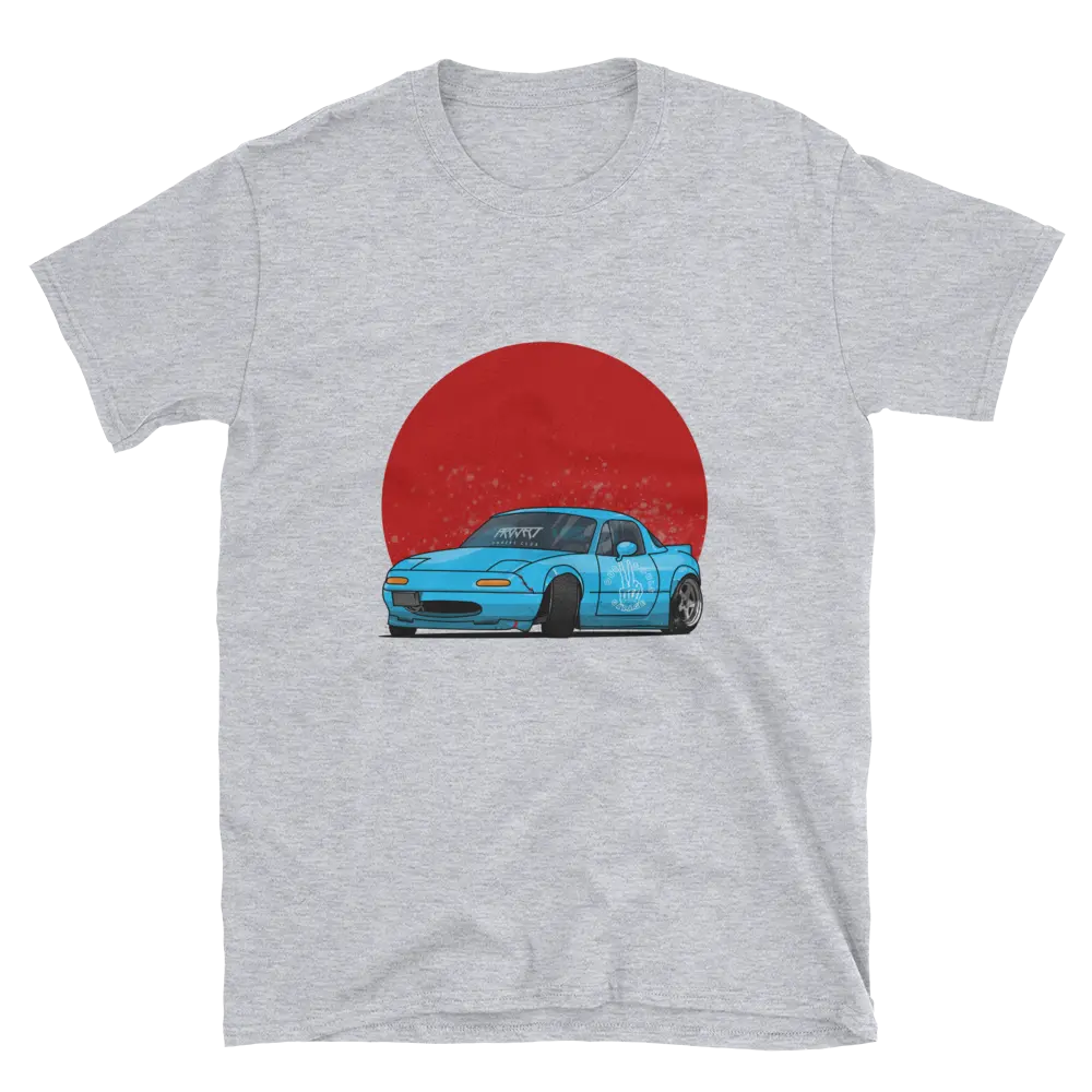 Vintage-Style Drift Miata Graphic Tee