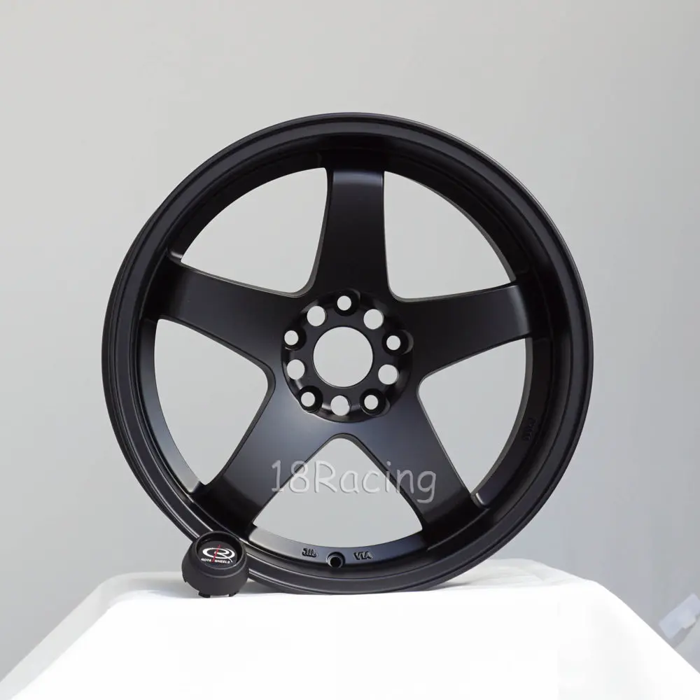 Rota Wheels P-45 R 1812 5X114.3 20  73 Satin Black 1