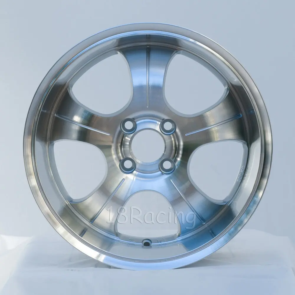 Rota Wheels Pdc 1670 4X100 35 67.1 Full Polish Silver 1
