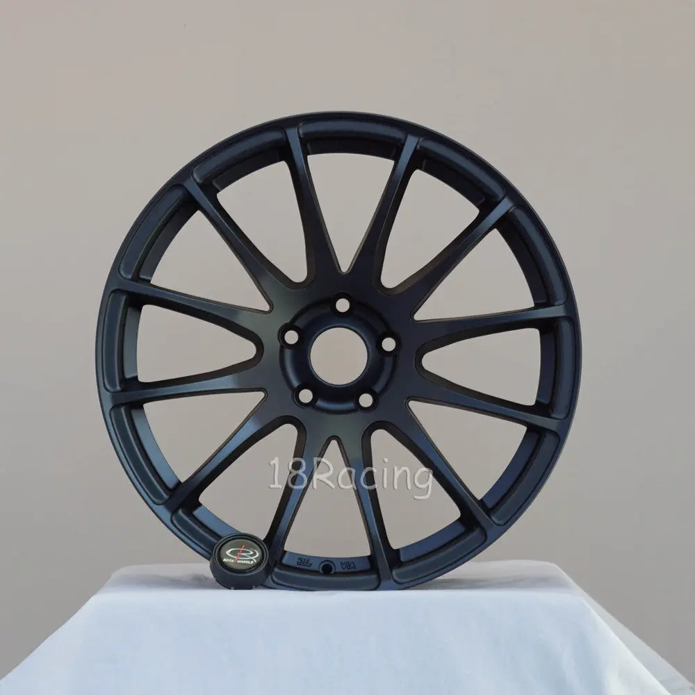 Rota Wheels Pwr-Ra 1995 5X114.3 15 73 Gunmetal Gray 1