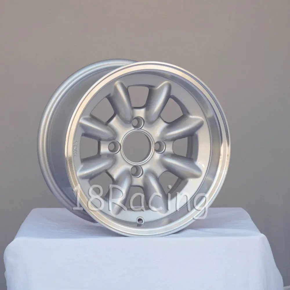 Rota Wheels Rb 1370 4X101.65 4 67.1 Silver With Polish Lip 2