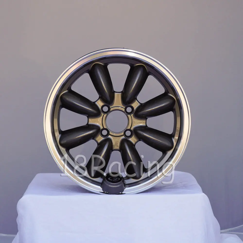 Rota Wheels Rb 1560 4X114.3 25 73 Bronze With Polish Lip 1