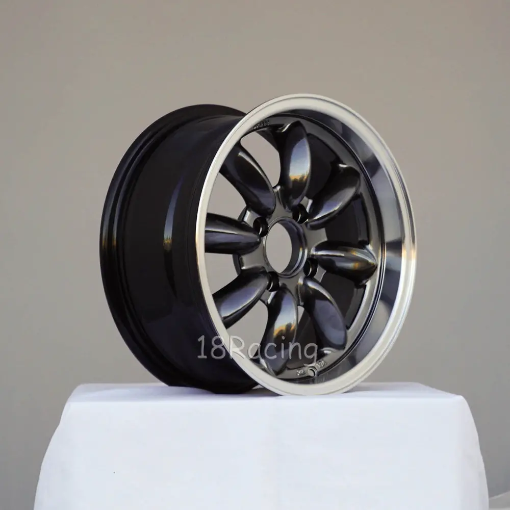 Rota Wheels Rb 1560 4X114.3 20 73 Hyperblack With Polish Lip 2
