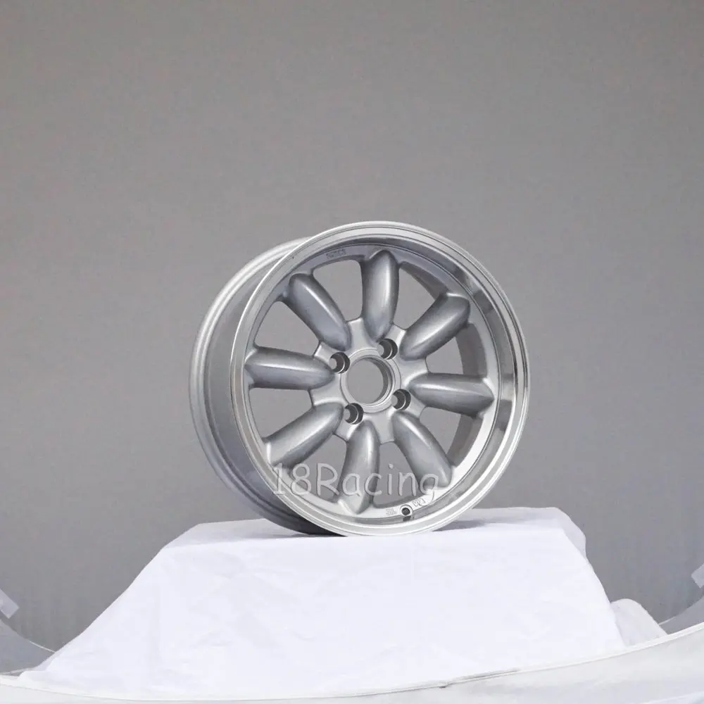 Rota Wheels Rb 1570 4X114.3 25 73 Silver With Polish Lip 2