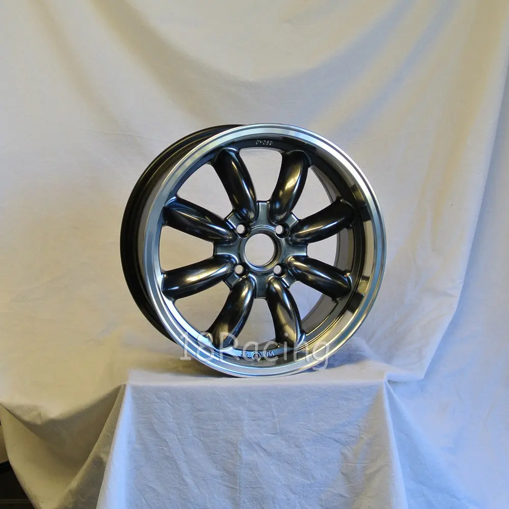 Rota Wheels Rb 1670 4X114.3 10 73 Hyperblack With Polish Lip 2