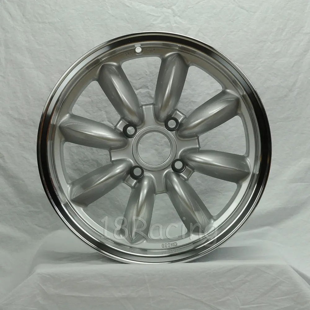 Rota Wheels Rb 1670 4X114.3 10 73 Silver With Polish Lip 1