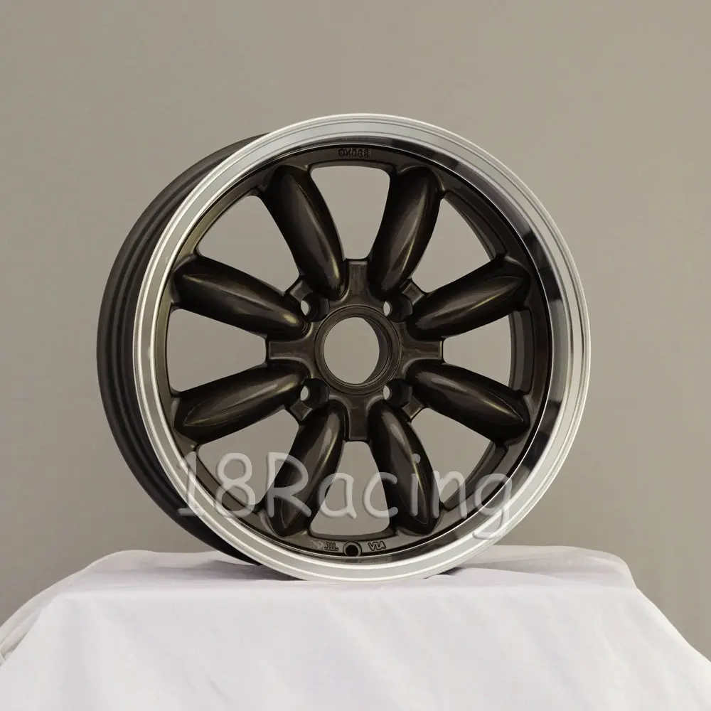 Rota Wheels Rb 1670 4X114.3 22 73 Gunmetal With Polish Lip 1