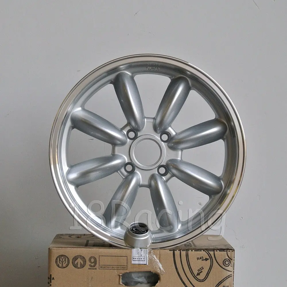 Rota Wheels Rb 1775 4X114.3 20 73 Silver With Polish Lip 1
