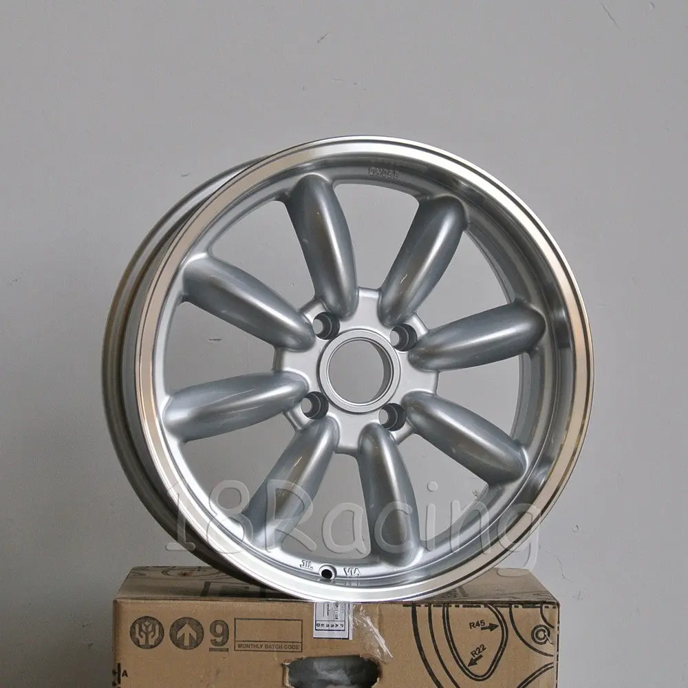 Rota Wheels Rb 1775 4X114.3 20 73 Silver With Polish Lip 2