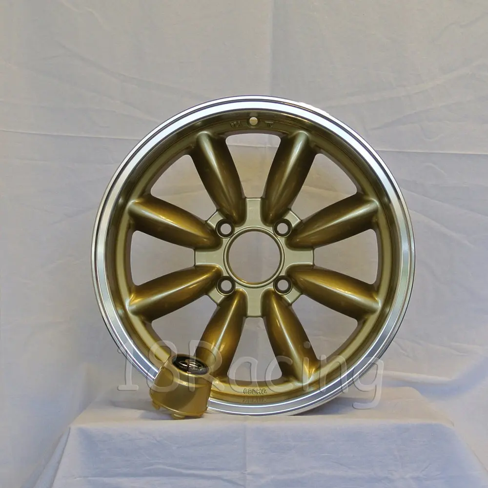 Rota Wheels Rb 1680 4X114.3 4 73 Gold With Polish Lip 1