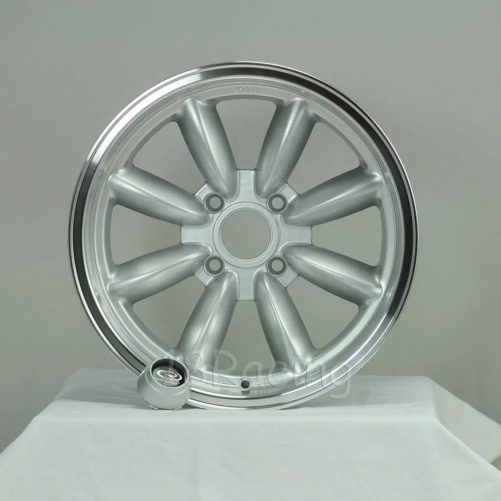 Rota Wheels Rb 1680 4X114.3 10 73 Silver With Polish Lip 1