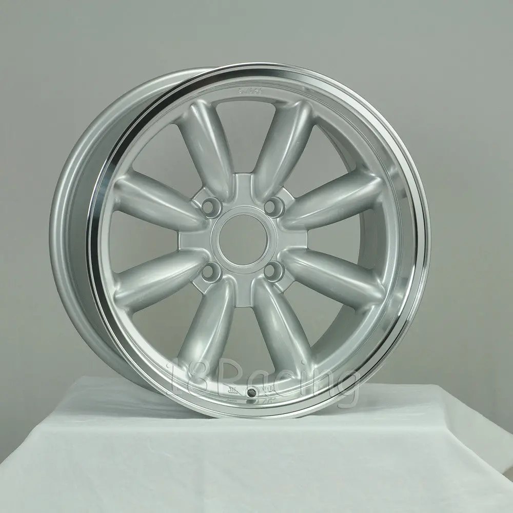 Rota Wheels Rb 1680 4X114.3 4 73 Silver With Polish Lip 2