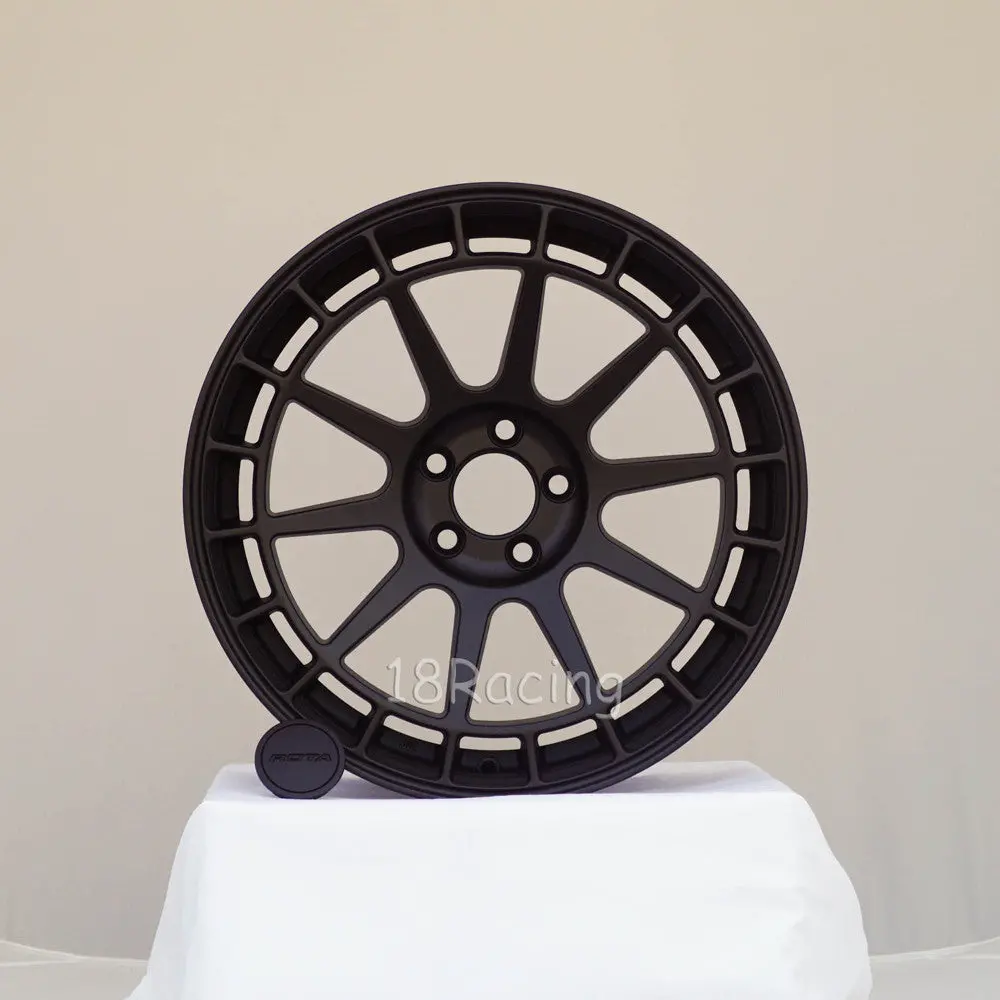 Rota Wheels Recce 1780 5X100 44 73 Flat Black 1