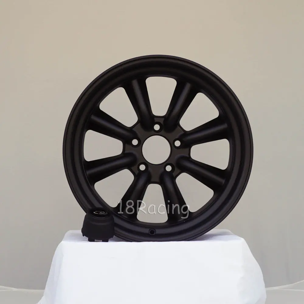 Rota Wheels Rkr 1785 5X114.3 4 73 Flat Black / Satin Black 1