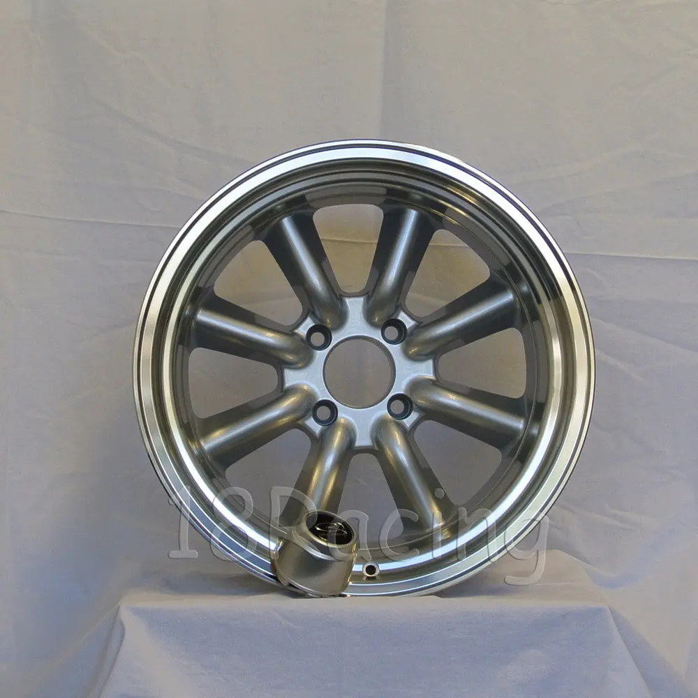 Rota Wheels Rkr 1795 4X114.3 -20 73 Silver With Polish Lip 1