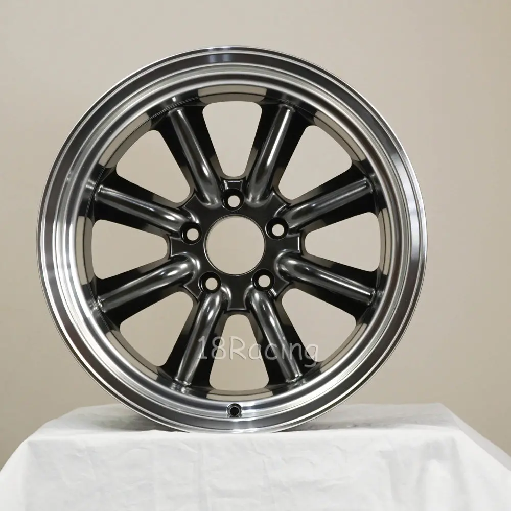 Rota Wheels Rkr 1795 5X114.3 -20 Hyperblack With Polish Lip 1