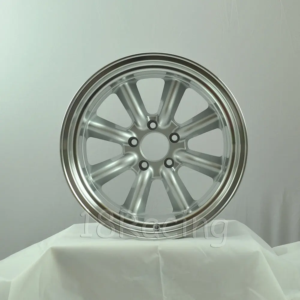 Rota Wheels Rkr 1795 5X114.3 -20 73 Silver With Polish Lip 1