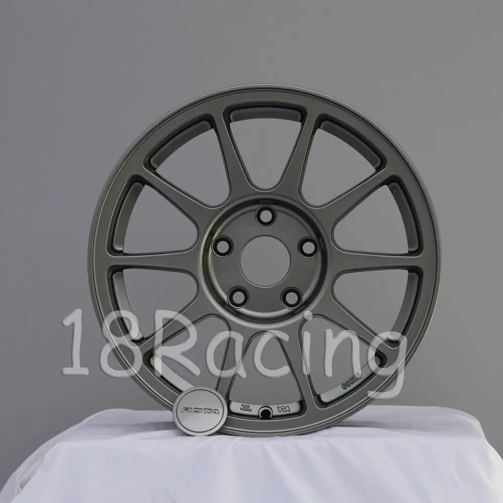 Rota Wheels R-Spec 1670 5X114.3 45 73 Steel Gray 1