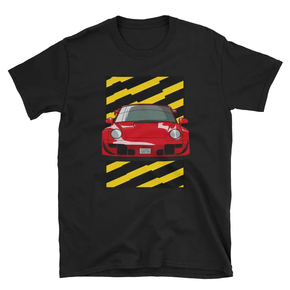 Rwb Porsche Danger - T-Shirt 1