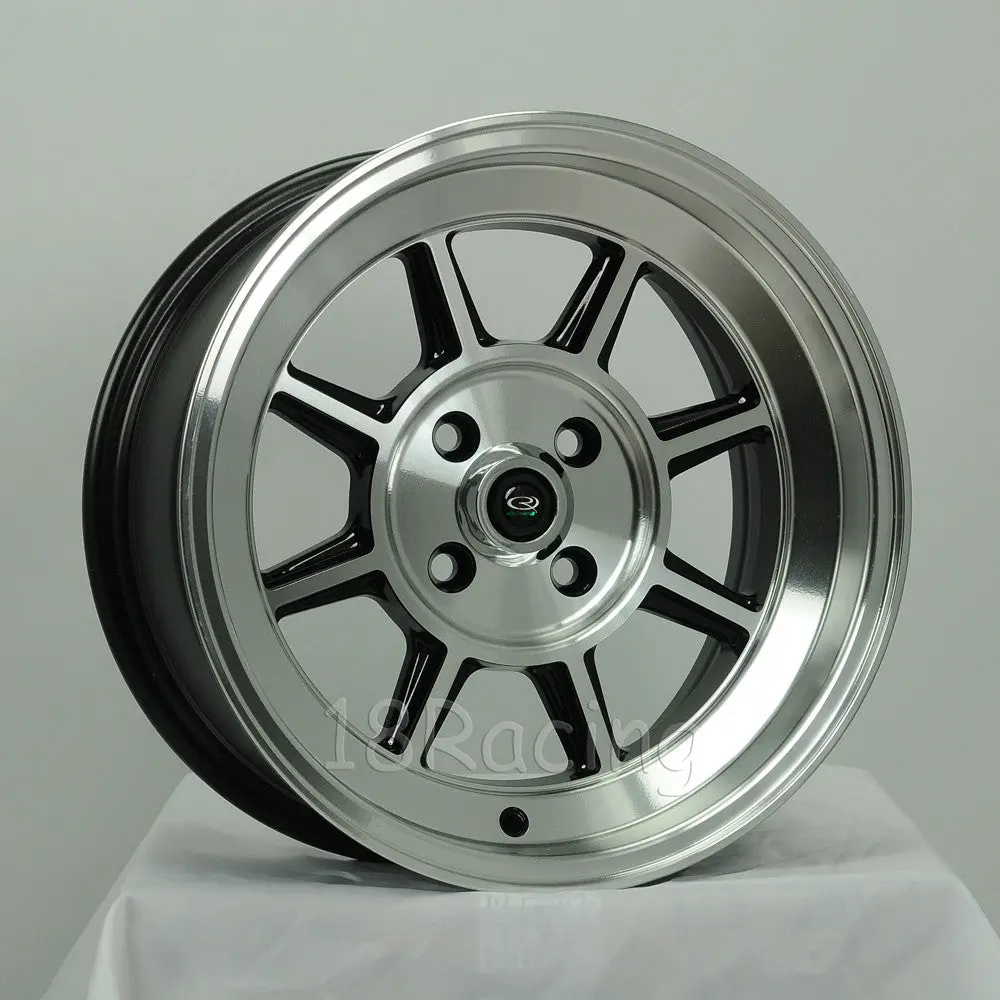 Rota Wheels Shakotan 1570 4X110 10 73 Full Polish Black 2