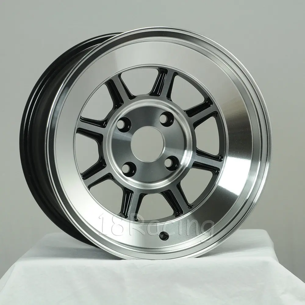 Rota Wheels Shakotan 1580 4X100 0 67.1 Full Polish Black 2
