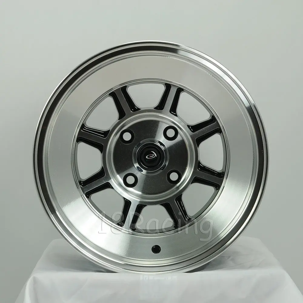 Rota Wheels Shakotan 1590 4X100 0 67.1 Full Polish Black 1
