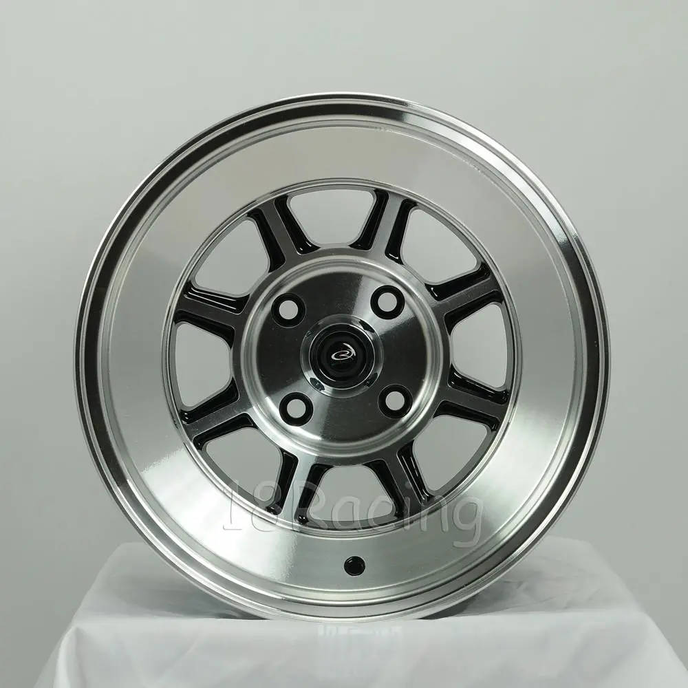 Rota Wheels Shakotan 1590 4X100  -15 67.1 Full Polish Black 1