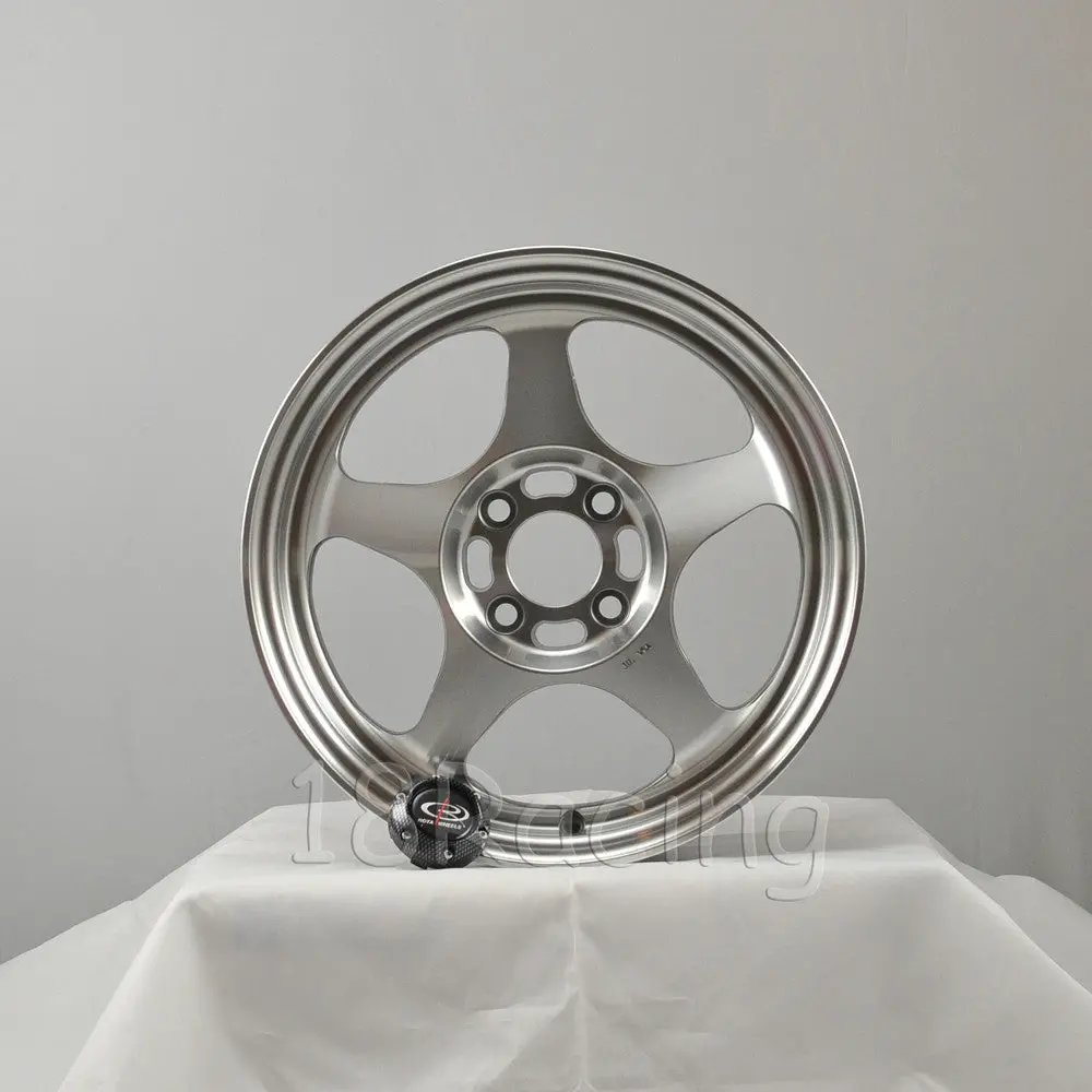 Rota Wheels Slipstream 1670 4X100 40 67.1 Full Polish Steel Grey 1