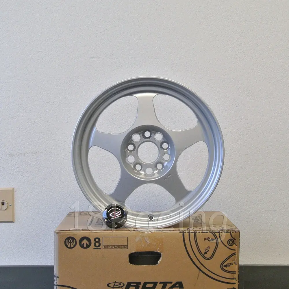 Rota Wheels Slipstream 1570 5X100 35 57.1 Silver 1