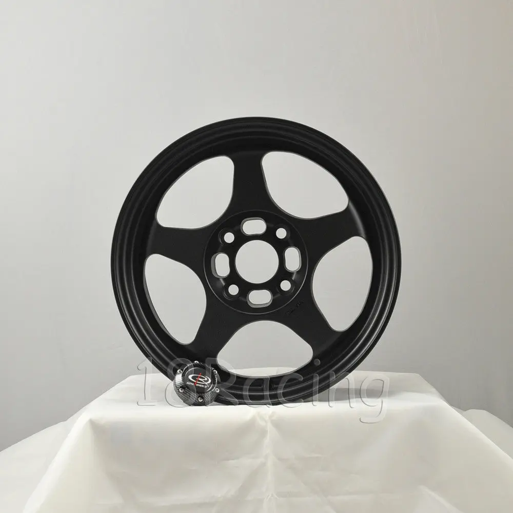 Rota Wheels Slipstream 1575 4X100 40 56.1 Satin Black- 12.25 Lbs 1