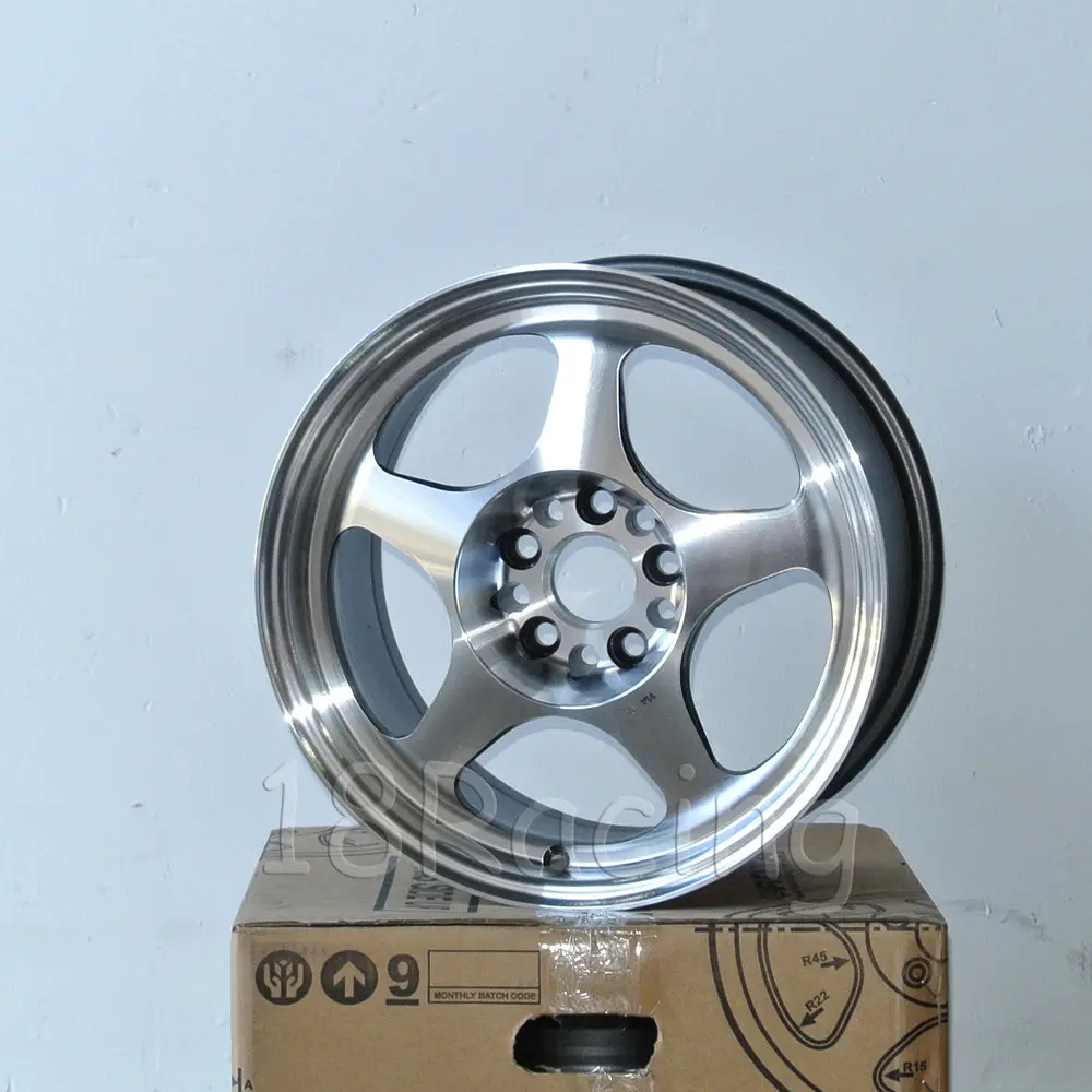 Rota Wheels Slipstream 1575 5X114.3 40 73 Full Polish Gunmetal 12.8 Lbs 1