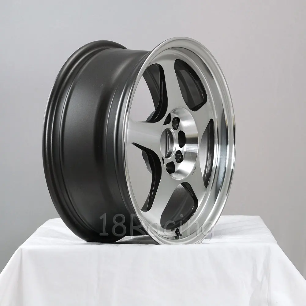 Rota Wheels Slipstream 1575 5X114.3 40 73 Full Polish Gunmetal 12.8 Lbs 2