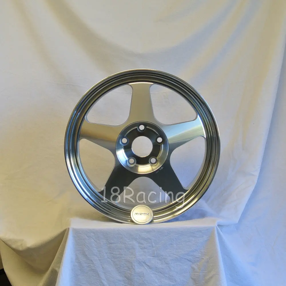 Rota Wheels Slipstream 1775 5X114.3 45 73 Full Polish Silver 1