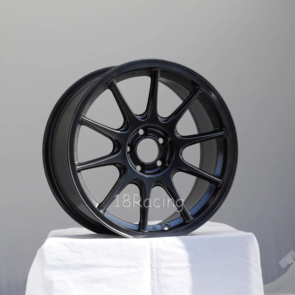 Rota Wheels Strike 1780 5X100 40 73 Hyperblack 17.16 Lbs 1