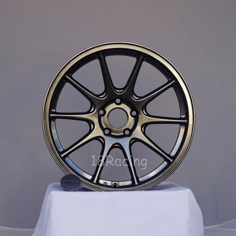Rota Wheels Strike 1895 5X100 38 73 Hyperblack 1